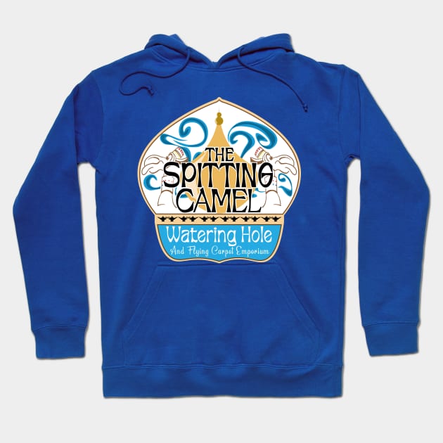 The Spitting Camel Watering Hole Hoodie by WearInTheWorld